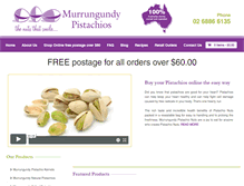 Tablet Screenshot of pistachionut.com.au